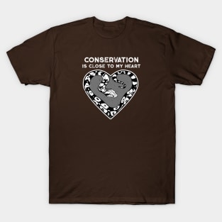 Boa Constrictor Conservation Heart T-Shirt